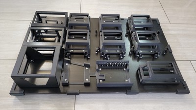 Final fitment of all holsters with cable combs - glamor shot!